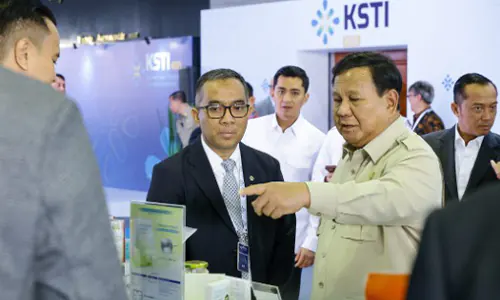 Prabowo Subianto Dorong Transformasi Teknologi di Konvensi Sains dan Industri