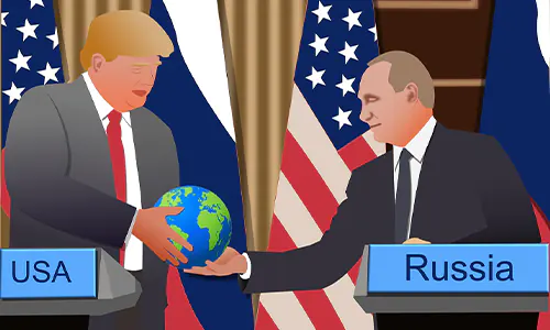 Trump dan Putin Siap Bertemu di Alaska Bahas Perdamaian Ukraina